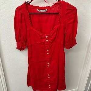 Zara Red Dress